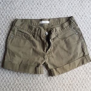 Olive Green Shorts